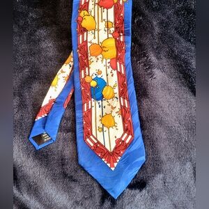 Rush Limbaugh No Boundaries Fall Splatter Paint Silk Tie